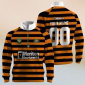 Personalize ARL Vintage NEWCASTLE KNIGHTS 1997 Half Zip Bagless Sweatshirts
