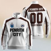 Personalize ARL/NRL Vintage North Queensland Cowboys 1995 Half Zip Bagless Sweatshirts