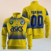 Personalize Super League Vintage NORTH QUEENSLAND COWBOYS 1997 Half Zip Bagless Sweatshirts