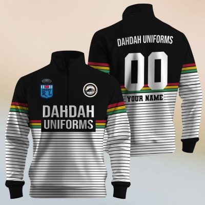 Personalize ARL/NRL Vintage North Queensland Cowboys 1995 Half Zip Bagless Sweatshirts