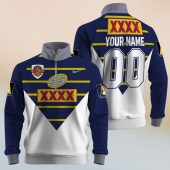 Personalize Super League Vintage NORTH QUEENSLAND COWBOYS 1997 Half Zip Bagless Sweatshirts