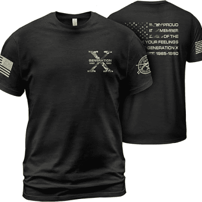 Member of Generation X 1965-1980 Tshirt