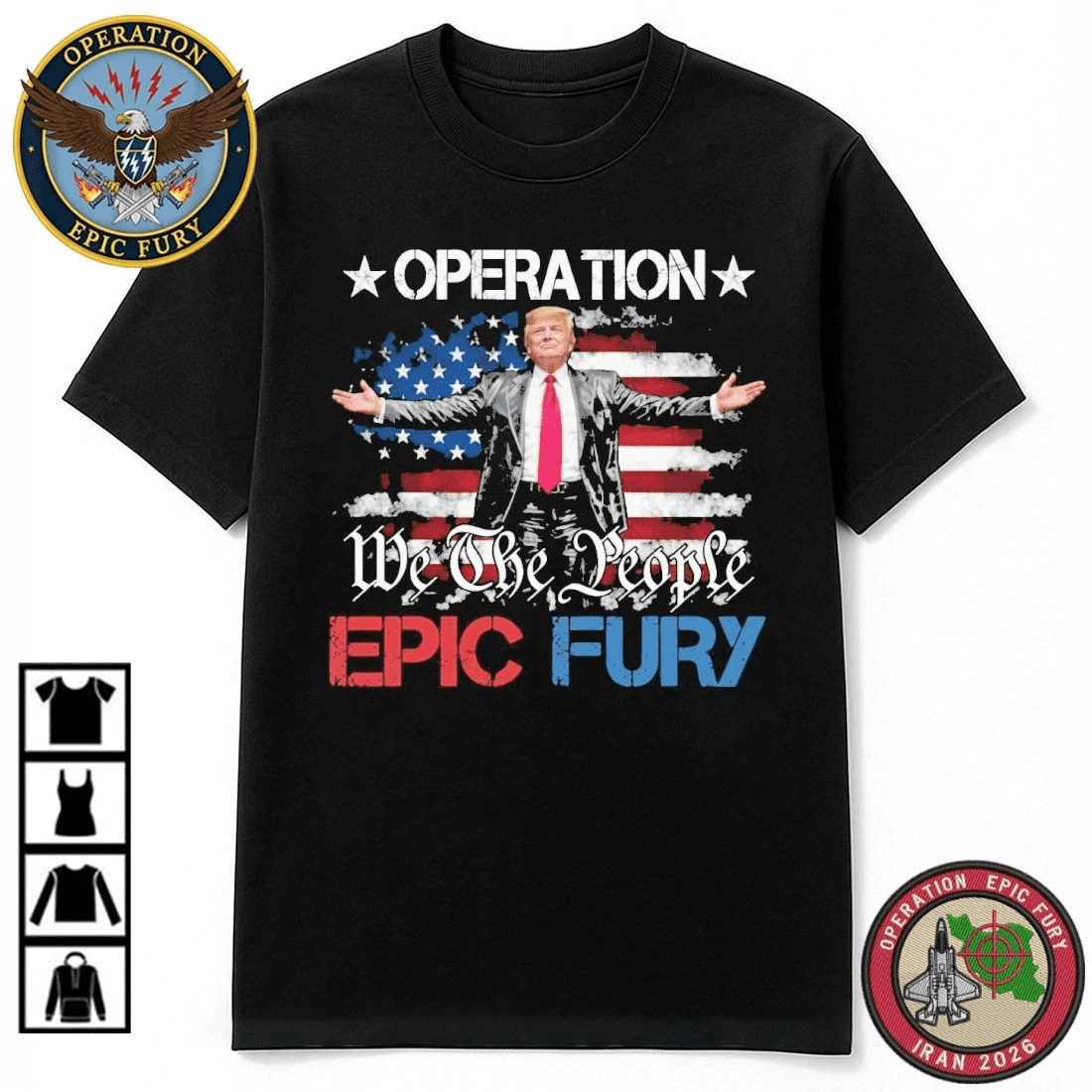 Operation Epic Fury Trump Shirt Operation Epic Fury Trump Shirt
