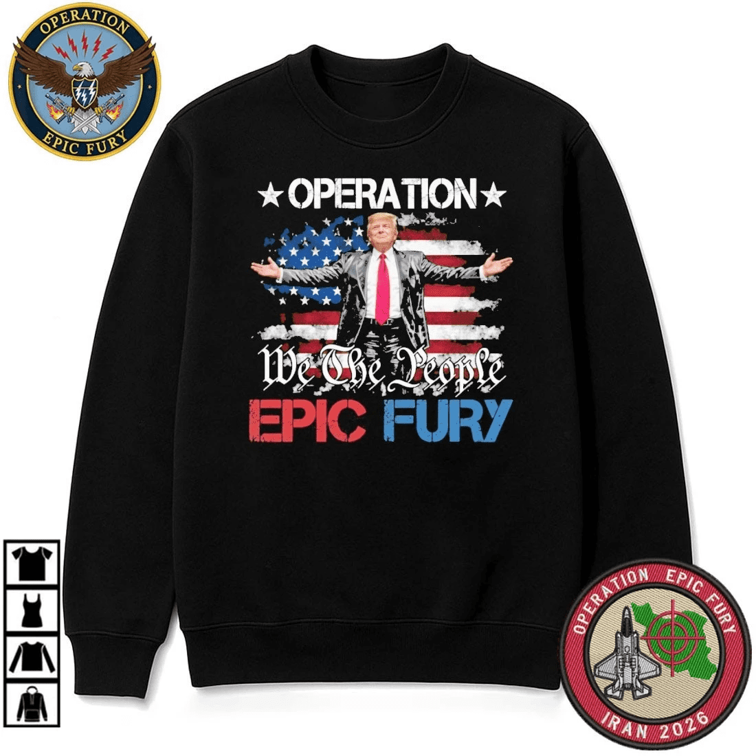 Operation Epic Fury Trump Shirt Operation Epic Fury Trump Shirt
