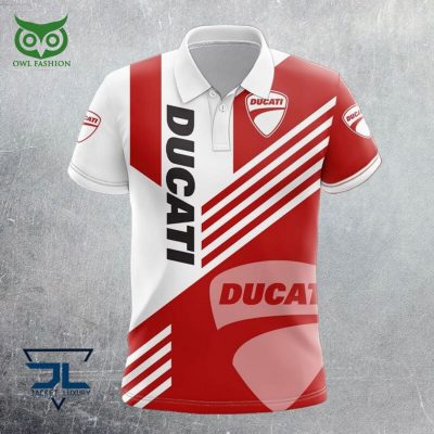 Ducati Car 3D Polo Tshirt