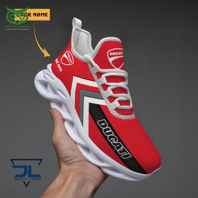 Ducati Car Brand Logo Customized Max Soul Shoes