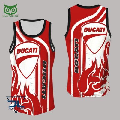 Ducati Car Motor Brand 3D Polo Hoodie Tshirt