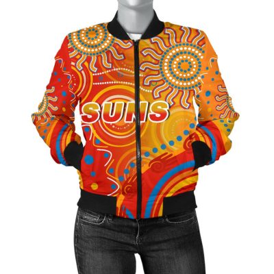 AFL Gold Coast Suns Indigenous Bomber Jacket