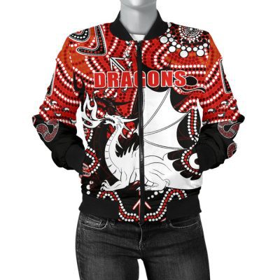 NRL St. George Illawarra Dragons Indigenous Limited Bomber Jacket