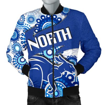 AFL North Melbourne Kangaroos Aboriginal Bomber Jacket