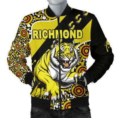 AFL Richmond Tigers Indigenous Bomber Jacket