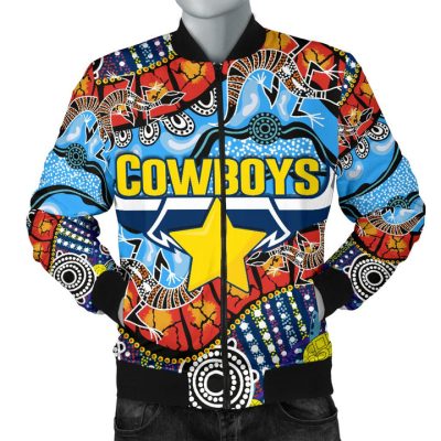 NRL North Queensland Cowboys Indigenous Bomber Jacket