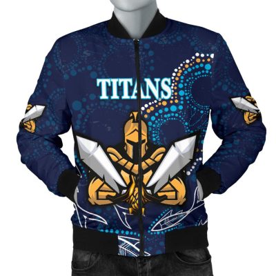 NRL Gold Coast Titans Gladiator Indigenous Bomber Jacket