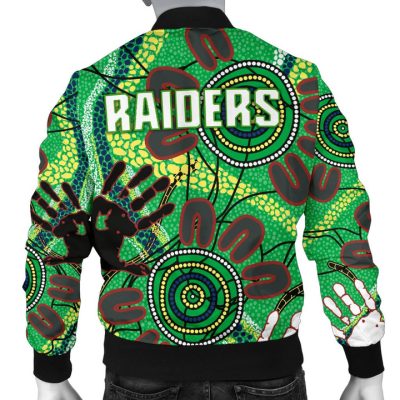 NRL Canberra Raiders Indigenous Bomber Jacket