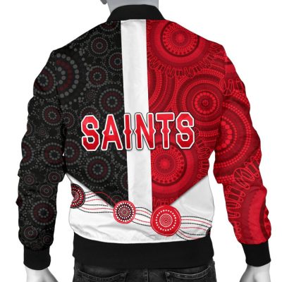 AFL St Kilda Saints Indigenous Bomber Jacket