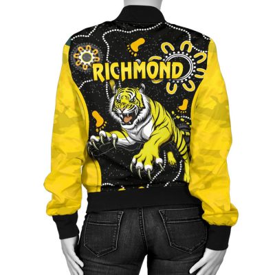 AFL Richmond Tigers ANZAC Day Unique Indigenous Bomber Jacket