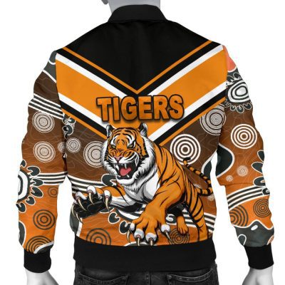 NRL Wests Tigers Indigenous Bomber Jacket V1