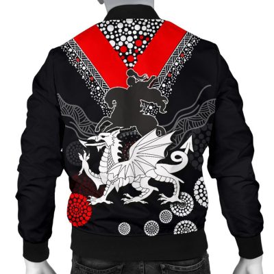 NRL St. George Illawarra Dragons Aboriginal Bomber Jacket V1