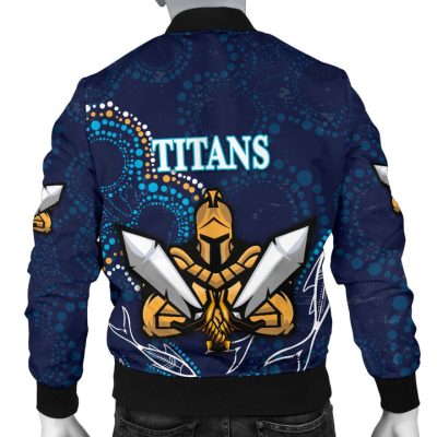 NRL Gold Coast Titans Gladiator Indigenous Bomber Jacket