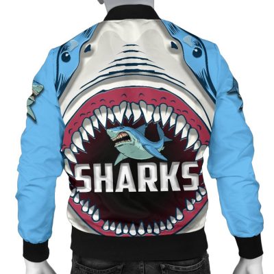 NRL Cronulla-Sutherland Sharks Bomber Jacket