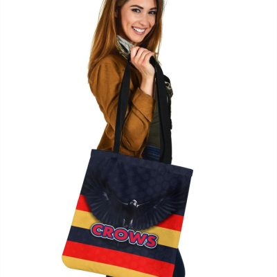 AFL Adelaide Crows Red Gold Tote Bag