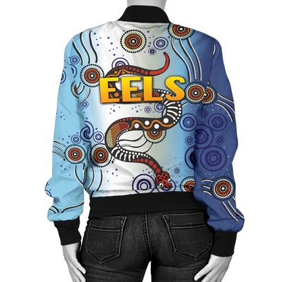 NRL Parramatta Eels Simple Indigenous Bomber Jacket