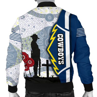 NRL North Queensland Cowboys ANZAC Day Bomber Jacket