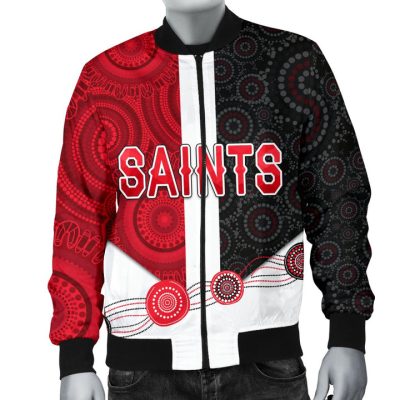 AFL St Kilda Saints Indigenous Bomber Jacket