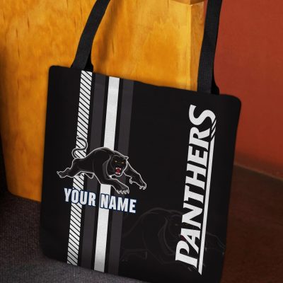 NRL Penrith Panthers Custom Name New Edition Tote Bag