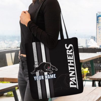 NRL Penrith Panthers Custom Name New Edition Tote Bag