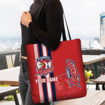 NRL Sydney Roosters Custom Name New Edition Tote Bag
