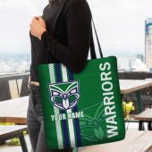 NRL New Zealand Warriors Custom Name New Edition Tote Bag