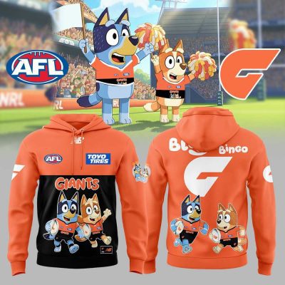 Greater Western Sydney Giants AFL Bluey and Bingo Hoodie