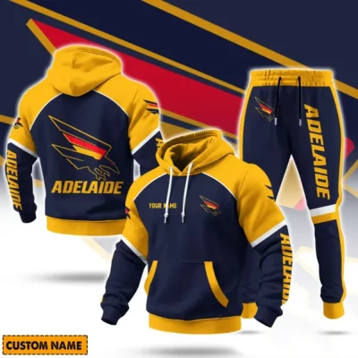 Adelaide Football Club AFL Sweatpants Hoodie Set Custom Name For Footy Fans