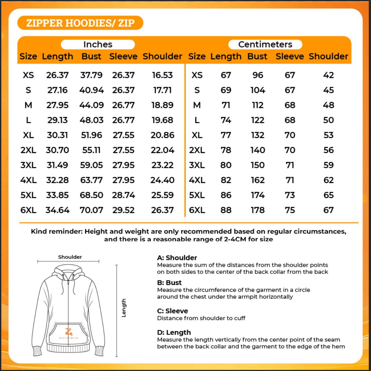 3d Zip Hoodie - demo10