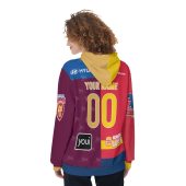 Afl 2 Teams Custom Name Number Half Guernsey Pullover Hoodie Back 2.jpg - demo10