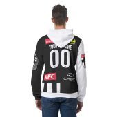 Afl 2 Teams Custom Name Number Half Guernsey Pullover Hoodie Coolingwood Magpies St Kilda Saints 2025 Black.jpg - demo10