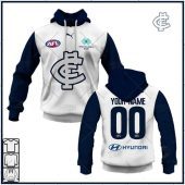 Afl Carlton Blues Custom Name Number 2022 Clash Guernsey Pullover Hoodie Front Back.jpg - demo10