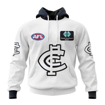 AFL Carlton Blues Custom Name Number 2023 Clash Guernsey Pullover Hoodie