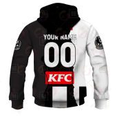 Afl Collingwood Magpies Custom Name Number 2023 Mix Guernsey Pullover Hoodie Back.jpg - demo10