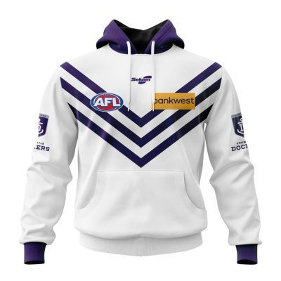 AFL Fremantle Dockers Custom Name Number 2023 Clash Guernsey Pullover Hoodie