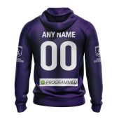 Afl Fremantle Dockers Custom Name Number 2023 Home Guernsey Pullover Hoodie Back.jpg - demo10