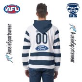 Afl Geelong Cats Custom Name Number 2024 Home Guernsey Pullover Hoodie Back.jpg - demo10