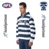 Afl Geelong Cats Custom Name Number 2024 Home Guernsey Pullover Hoodie Left Side.jpg - demo10