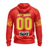 Afl Gold Coast Suns Custom Name Number 2023 Home Guernsey Pullover Hoodie Back.jpg - demo10