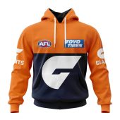 Afl Greater Western Sydney Giants Custom Name Number 2023 Home Guernsey Pullover Hoodie Front.jpg - demo10