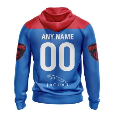 AFL Melbourne Demons Custom Name Number 2023 Clash Guernsey Pullover Hoodie
