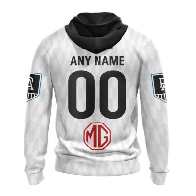 AFL Port Adelaide Custom Name Number 2023 Clash Guernsey Pullover Hoodie