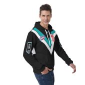 Afl Port Adelaide Custom Name Number 2026 Home Guernsey Pullover Hoodie Right.jpg - demo10