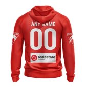 Afl Sydney Swans Custom Name Number 2023 Home Guernsey Pullover Hoodie Back.jpg - demo10